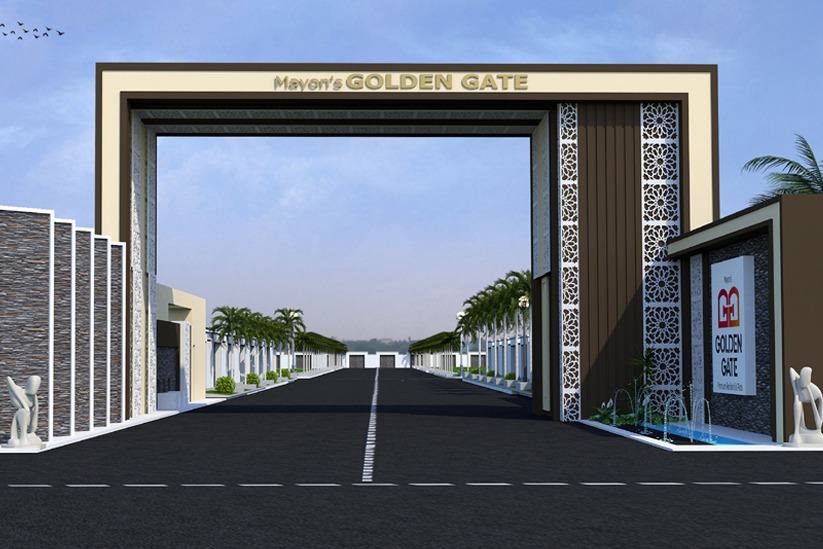 Gated community/socaity plot for sales