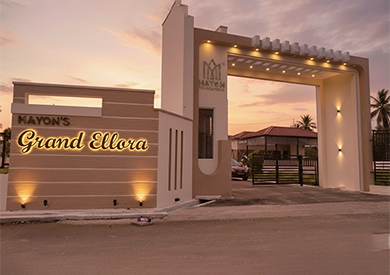 Gated community/socaity plot for sales