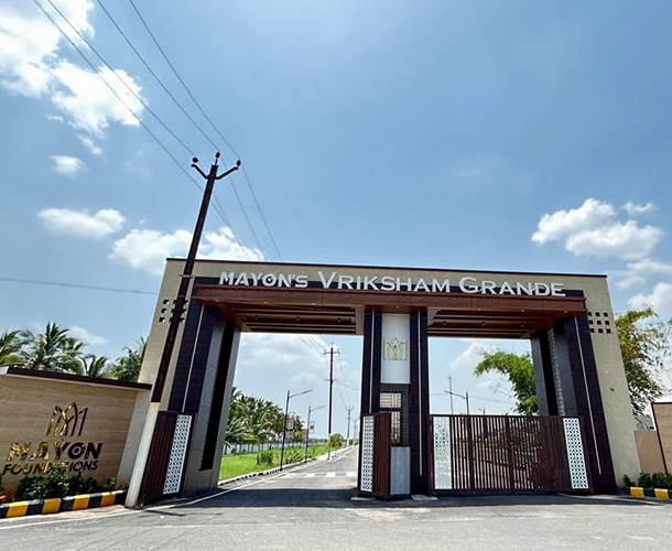 Secure residential villa plots with clear titles, planned layouts, parks, and essential infrastructure.