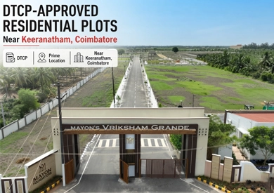 Gated Community Plots Near Keeranatham, Coimbatore
