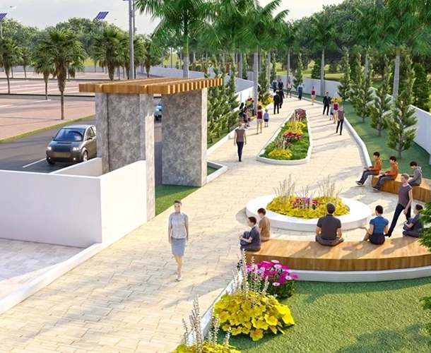 Peaceful, connected plots with legal-clear titles and amenities for families in North Coimbatore.