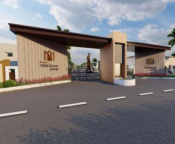 Well-planned plots with parks, roads, and easy connectivity to schools and industries.