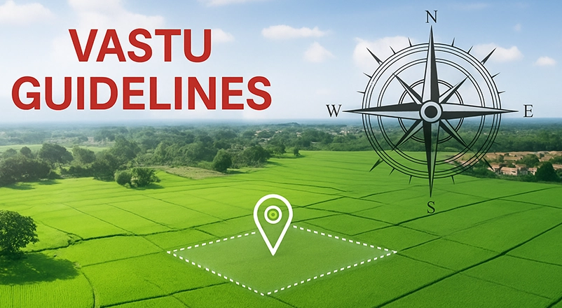 Vastu guidelines to consider before purchasing a plot or land for positive energy and peaceful living